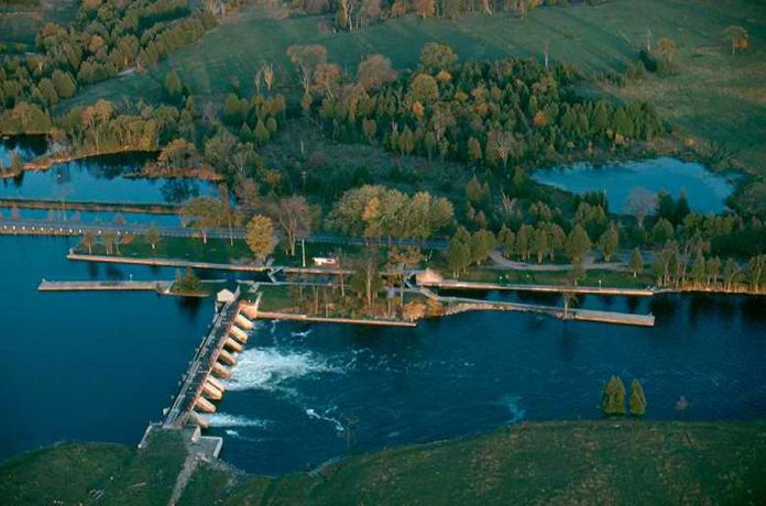 One of the projects includes the replacement/rehabilitation of Sawer Creek Dam at Lock 25 (photo; Parks Canada)