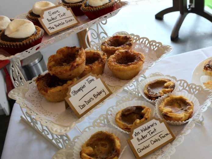 Bakers throughout the Kawarthas are making Canadiana theme butter tarts to celebrate Canada's 150th. (Photo: Eva Fisher / kawarthaNOW)