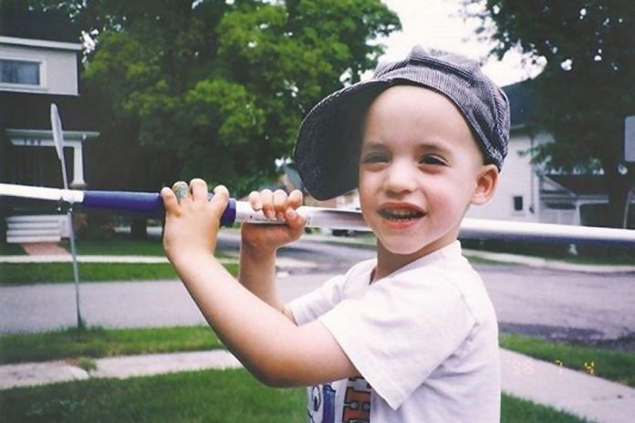 The James Fund was initially created to fund neuroblastoma research in the hopes of saving the life of young James Birrell, who fought the cancer three times before he died at eight years old in 2001. After his death, the fund carried on in his name, striving to answer the hopes of all who face the terrible unknowns. (Photo courtesy of the Birrell family)