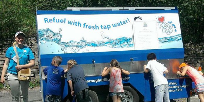 The Ptbo H20 mobile drinking water station (Photo: PtboH2O / Twitter)
