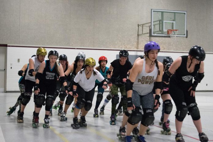 PARD is an incorporated not-for-profit, co-ed, skater-run league based in Peterborough, playing full contact flat track roller derby.   (Photo: Scott Tromley)