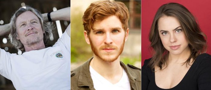  Robert Winslow, Michael Cox, and Shaina Silver-Baird are three actors in a cast of more than 30 in "Bombers: Reaping the Whirlwind". (Supplied photos)