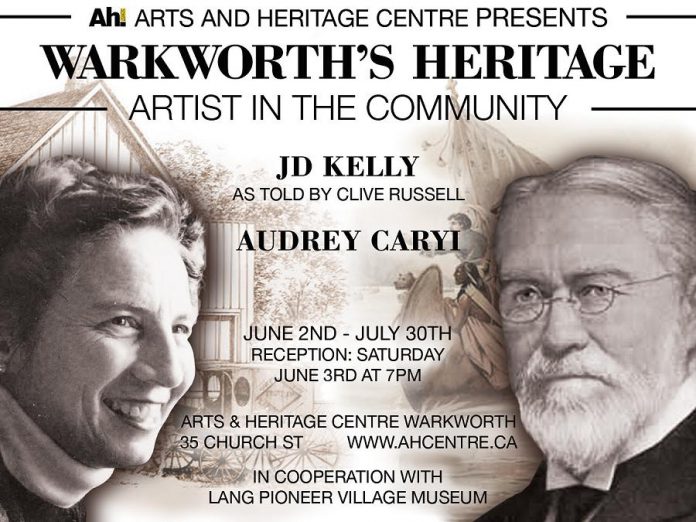 'Warkworth's Heritage - Artist in the Community' runs form June 2 to July 30 in Warkworth. (Graphic: Ah! Arts and Heritage Centre of Warkworth)