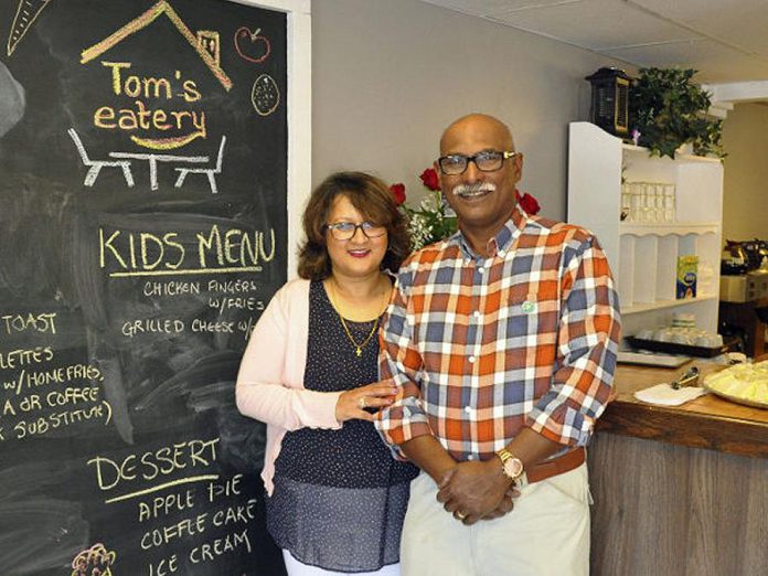 Annie and Jiju Thomas recently opened Tom's Eatery in Norwood.