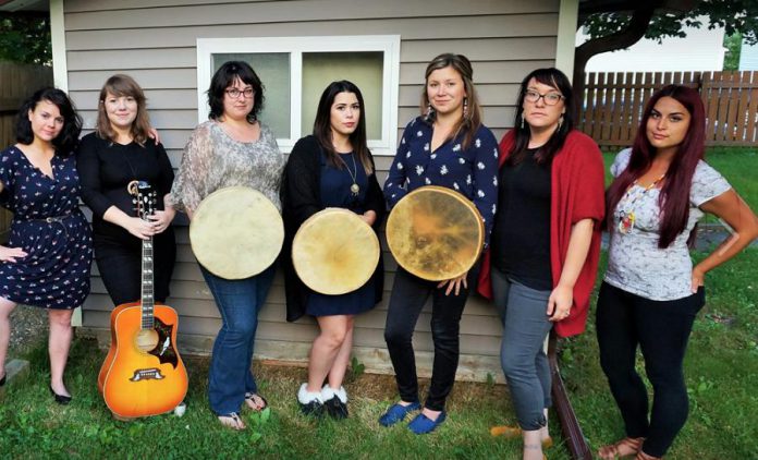 Eastern Owl, who will be performing as part of the National Aboriginal Day celebrations at The Canadian Canoe Museum, is known throughout Newfoundland and nationally as a unique group of seven female vocalists who blend the styles of First Nations drum music and contemporary folk to create their own innovative sound.