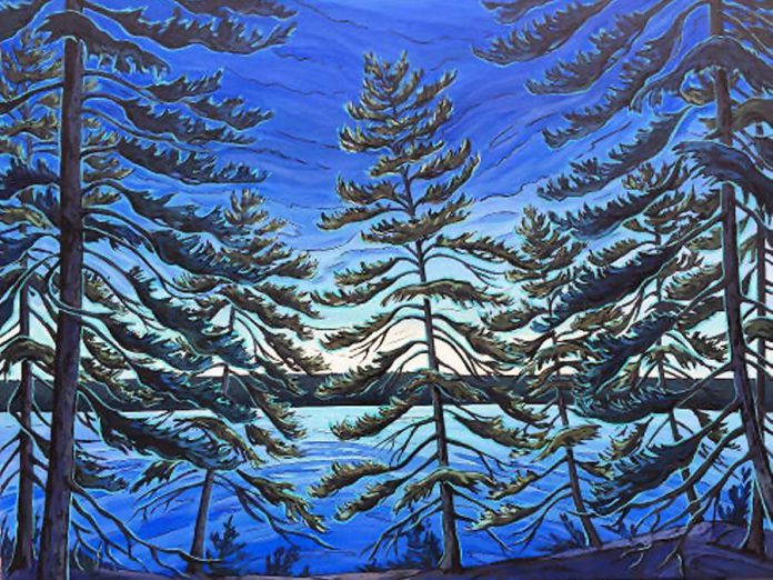  "Vibrant Dawn" by Jenny Kastner, one of the artists featured during "Celebrating Canadian Artists!" at Gallery on the Lake in Buckhorn. (Photo courtesy of Gallery on the Lake)