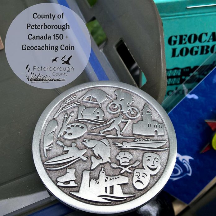 County of Peterborough Canada 150+ Geocaching Coin