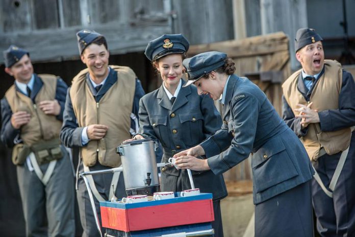 Andrei Preda, Kelsey Gordon Powell, Frances Loiselle, Kait Dueck, and Colin Doyle. (Photo: Rebekah Littlejohn)