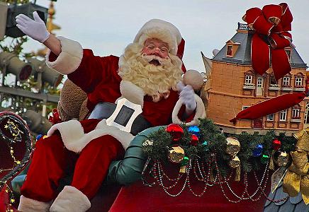 Santa's Parade Schedule