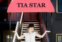 Tia Star Pivirotto outside her new retail location at 188 Hunter Street in Peterborough (photo: Ash Nayler Photography)