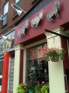 Located at 372 Water, Chasing the Cheese is one of many shops helping to revitalize this street in downtown Peterborough (photo by Carol Lawless)