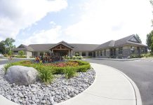 The Highland Park Funeral Centre building was designed with accessibility and flexibility in mind (photo: Michael Hurcomb)