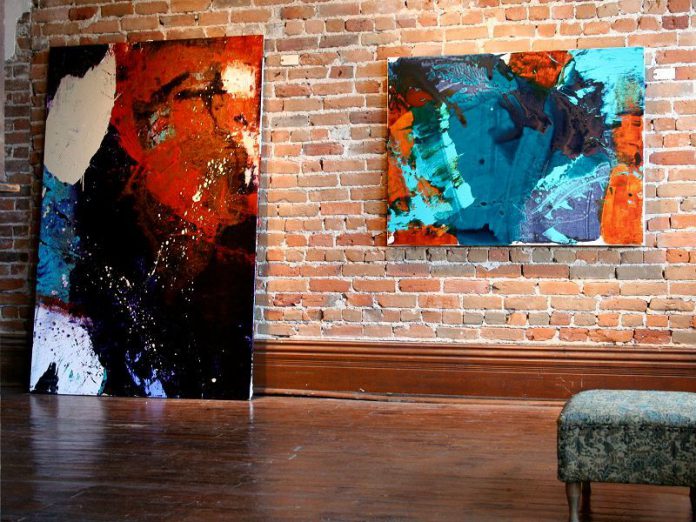 "End of Daze” by Rebecca Padgett is on display at Gallery in the Attic (photo: Elizabeth Fennell, Gallery in the Attic)