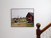 Rutkauskas' photo Discovery Well, showing a pumphouse near Petrolia (photo: Evans Contemporary)