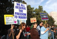 Protest in Sacramento in 2008 against the passage of Proposition 8 banning gay marriage in California (photo: Shutterstock)