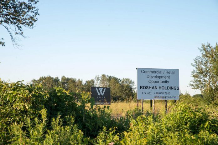 Roshan Holdings has been trying to develop the land at The Parkway and Crawford Drive since 2005 (photo: Pat Trudeau)