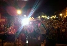 The stage at The Hootenanny on Hunter Street in 2011 (photo: Hootenanny on Hunter St.)