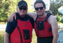 Andy Fauset and son Nick are back at it with their kayaks ready to go (photo: John Deachman)