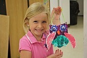 Creative Tots is a popular class at the Art School of Peterborough that fosters an early sense of creativity