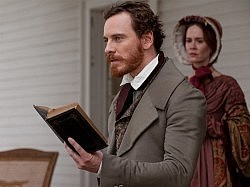 Michael Fassbender as cruel slave owner Edwin Epps with a searing Sara Paulson as his Lady Macbeth