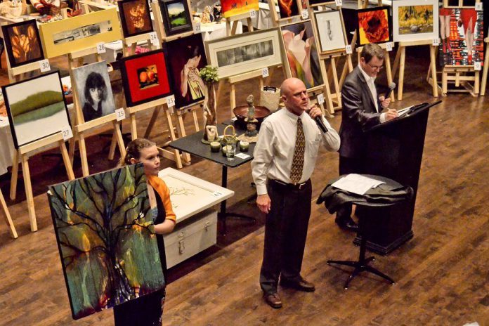 The Art School of Peterborough's annual Art Auction is the school's marquee fundraising event (photo: Art School of Peterborough)