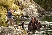 Peter Jackson directing the well-executed river battle escape scene