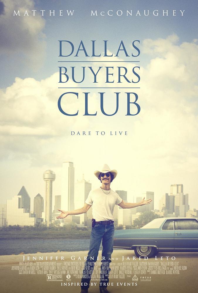 Dallas Buyers Club has received six Oscar nominations including Best Picture, Best Actor for Matthew McConaughey, Best Supporting Actor for Jared Leto, and Best Original Screenplay