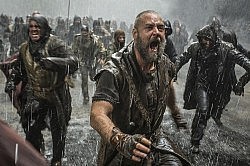 Russell Crowe is in fine "Gladiator" form as Noah