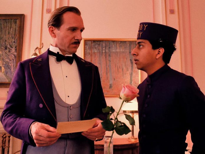 Concierge M. Gustave (Ralph Fiennes) and his protege bellboy Zero Moustafa (Tony Revolori). Expect to see bellboy costumes aplenty at any hip dress-up party you're attending in the next two years.
