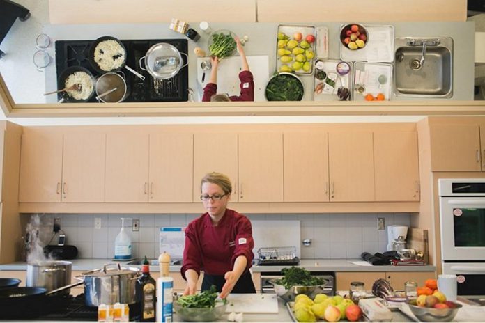 Chef Amanda Harrison is one the amazing instructors at the PC Cooking School upstairs at the Real Canadian Superstore in Peterborough (photo: Ash Nayler, Ash Nayler Photography)