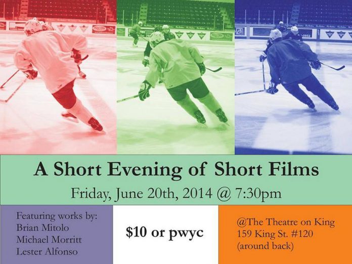 "A Short Evening of Short Films" screens at Theatre on King in Peterborough on Friday, June 20