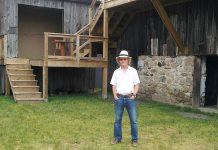 Robert Winslow at Winslow Farm, home of nationally renowned 4th Line Theatre (photo: Sam Tweedle)