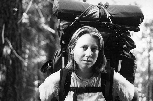 The real Cheryl Strayed, pictured here on the Pacific Crest Trail in southern California in June 1995 (photo: Cheryl Strayed)