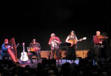 Tanah Haney, Michael Ketemer, Rob Fortin, Susan Newman, and John Hoffman performing as Carried Away