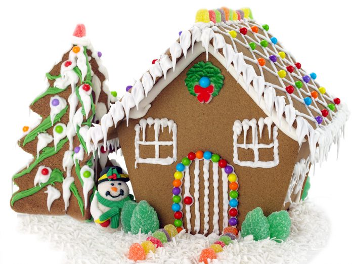 There's nothing like a traditional gingerbread house to get you in the Christmas spirit