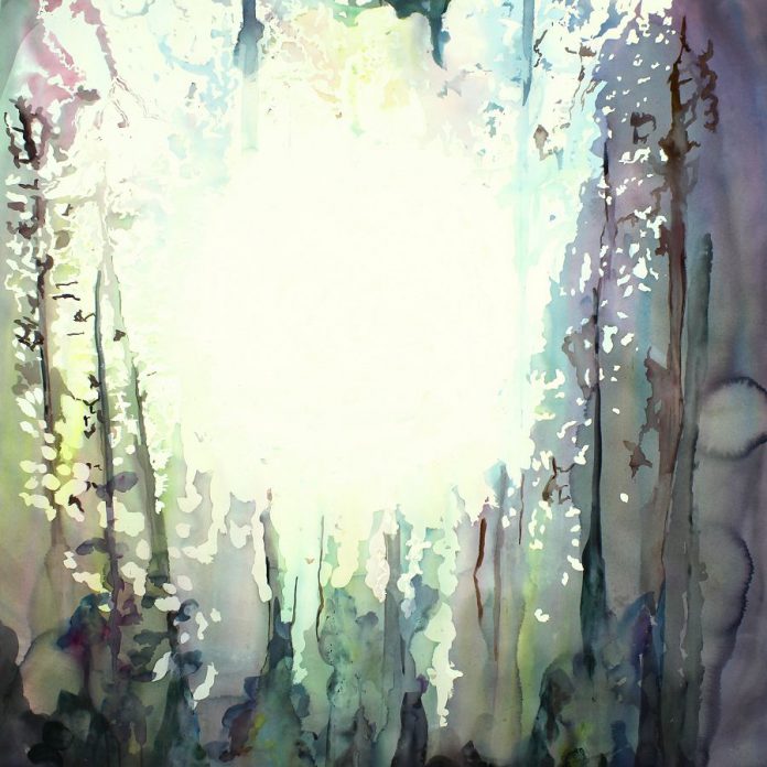 In this painting by Laura Madera, light is at the dazzling limit of overexposure. It's almost overwhelming, but it makes you want to gaze and gaze. (Photo: Evans Contemporary)