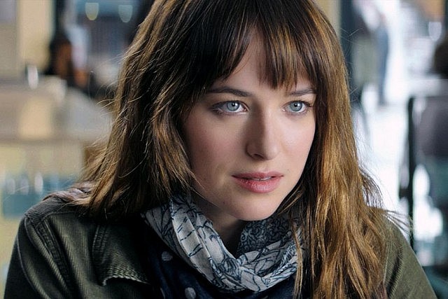 A dead ringer for her father Don, Dakota Johnson stars as repressed English Lit major Anastasia "Ana" Steele