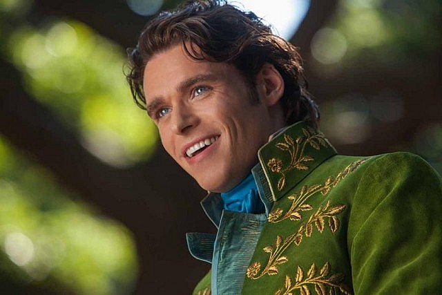 Richard Madden as Prince Charming serves up Robb Stark in lime-green brocade