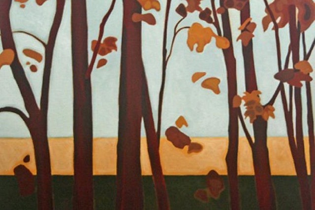 "Leaves and Sky" by Leanne Baird