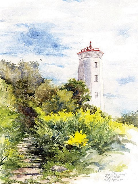 "Presqu'ile-Light" by Martha Robinson