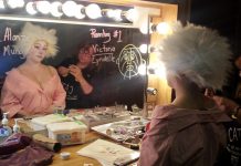 "Cats" actor Elizabeth Moody, who plays Victoria, has her makeup applied by Peterborough Theatre Guild makeup artist Shelley Moody -- who also happens to be her mother. The much-anticipated production of the Andrew Lloyd Webber musical opens on Friday, May 2 at Showplace in Peterborough