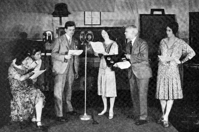 Trent Radio has been producing original live radio dramas supported by a grant by Community Radio Fund of Canada. Like this NBC live radio play broadcast from the 1920s, most early radio programs were broadcast live because recording technology was primitive and expensive.