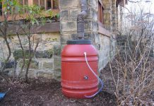 Many people are choosing to install rain barrels as an effective way to gather and store a large quantity of water on rainy days for use when conditions are dry (photo: GoErie.com)