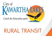 The City of Kawartha Lakes Rural Transit Pilot Project will end on June 27, 2015. City councillors voted to terminate the rural transit service, which was temporarily funded through a provincial grant program, rather than raise municipal taxes to keep the service operating.