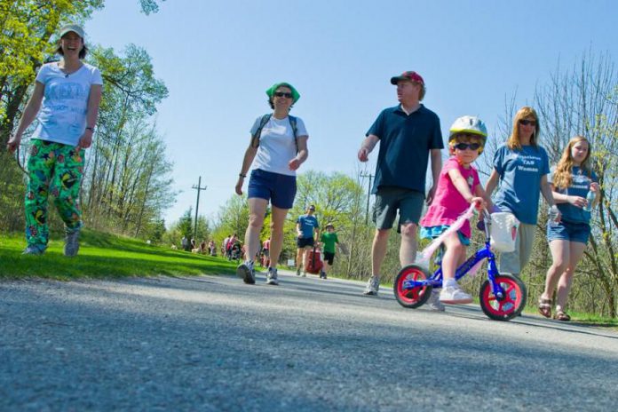 The annual YWCA Freedom Walk takes place on Saturday, May 2nd at Nicholls Oval in Peterborough. Funds raised through the walk will support the YWCA's programs and services to help women and children in the community who are fleeing violence.