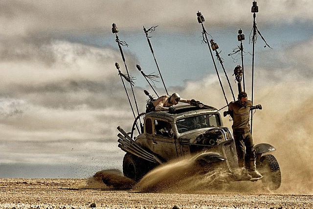 "Mad Max: Fury Road" will sink its barbed teeth in and drag you on an exhausting, spellbinding drag race through the corners of nightmarish death