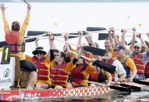 The 2015 Peterborough Dragon Boat Festival takes place on Saturday, June 13th at Del Crary Park in Peterborough (photo: Robert Boudreau)