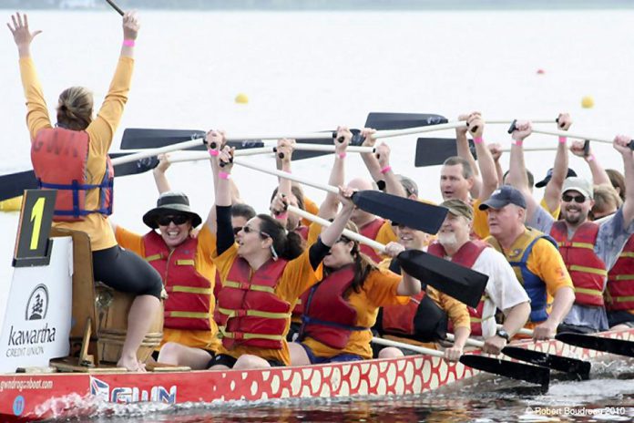 The 2015 Peterborough Dragon Boat Festival takes place on Saturday, June 13th at Del Crary Park in Peterborough (photo: Robert Boudreau)