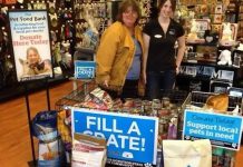 While local businesses such as Pet Valu and Pet Supply Warehouse have been generous in helping the pet food bank, supplies are low and the organization is seeking donations from individuals (photo courtesy of Peterborough Pet Food Bank)