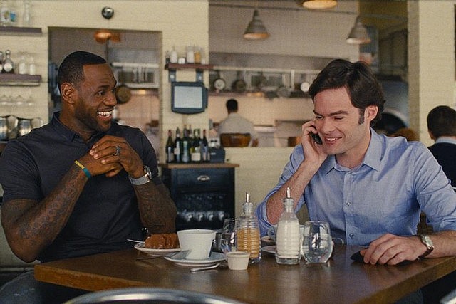 Lebron James stars as himself, an all-star friend providing slapstick advice to Aaron in his relationship with Amy